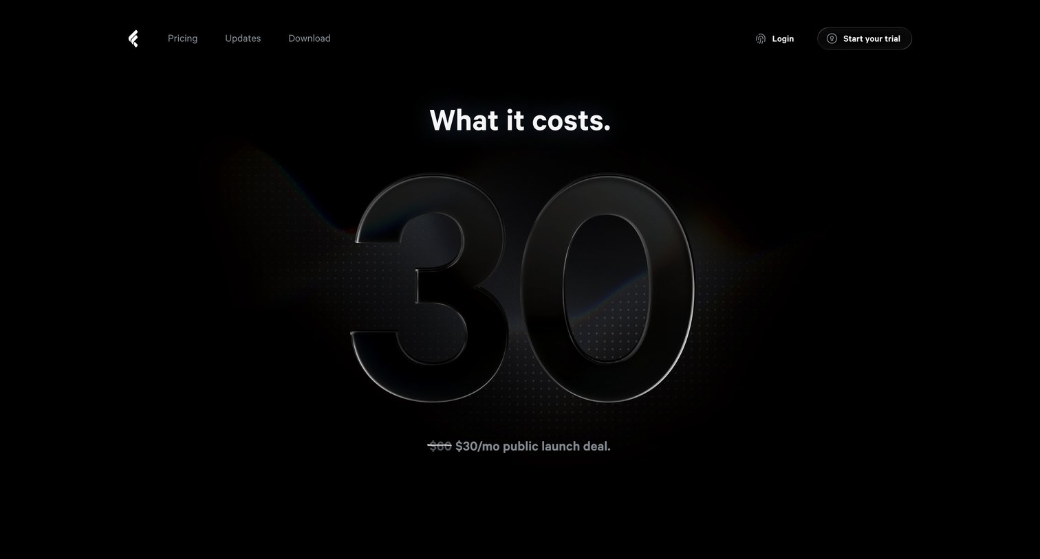 Fey - Fey | Pricing screen