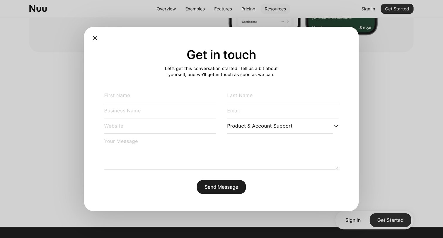 Nuu - Nuu · About screen