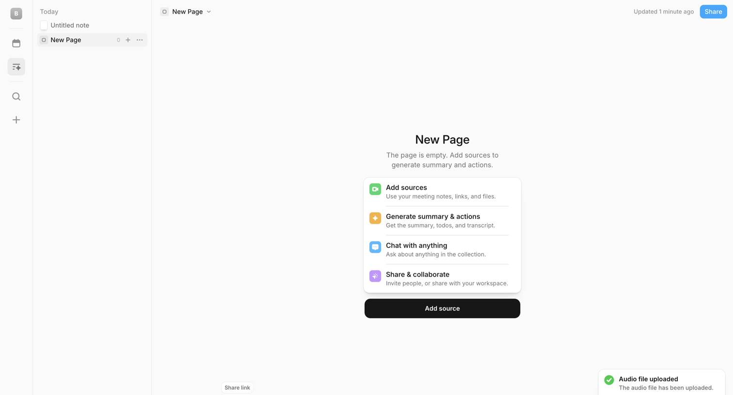 Amie screen
