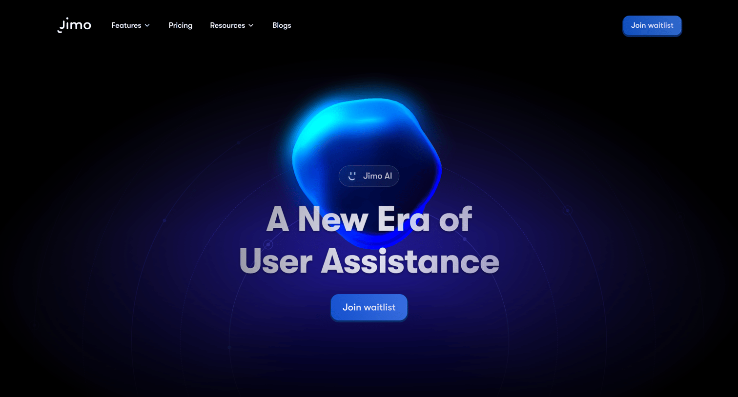 Jimo - A new Era in the in-app assitance screen