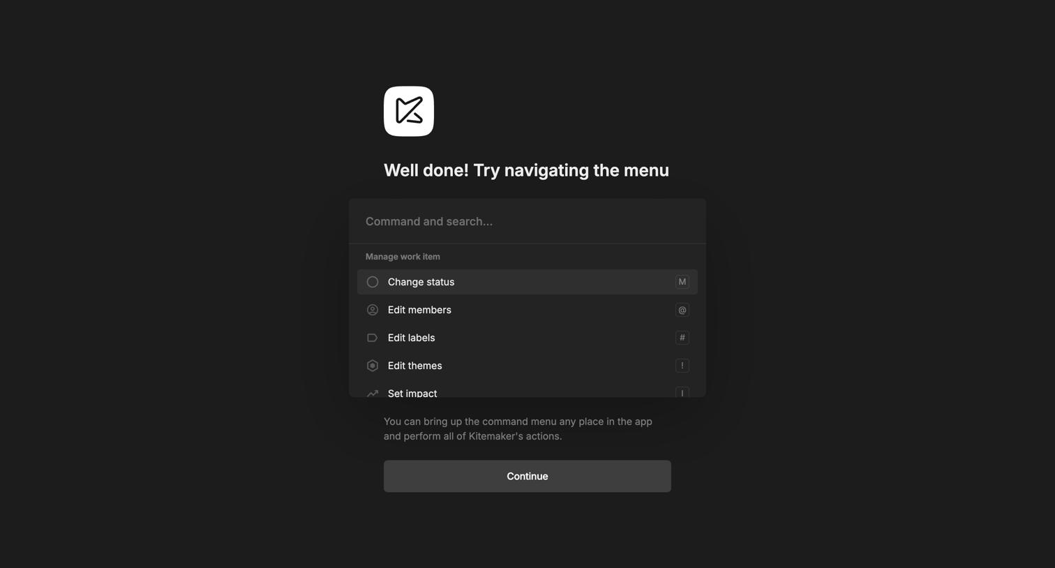 Kitemaker - Kitemaker · Create organization screen