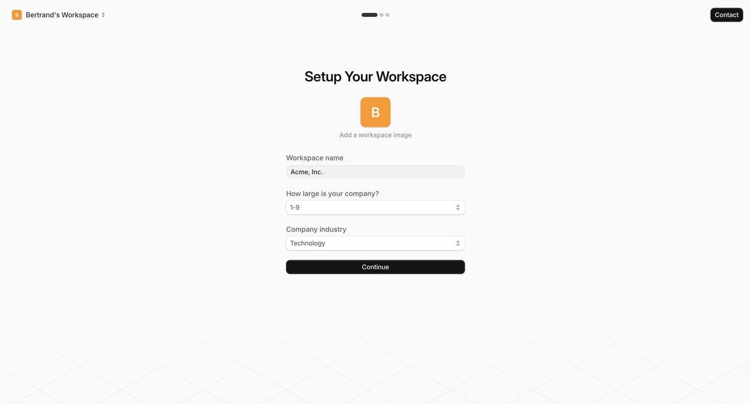 Workspace — Tembo from Tembo