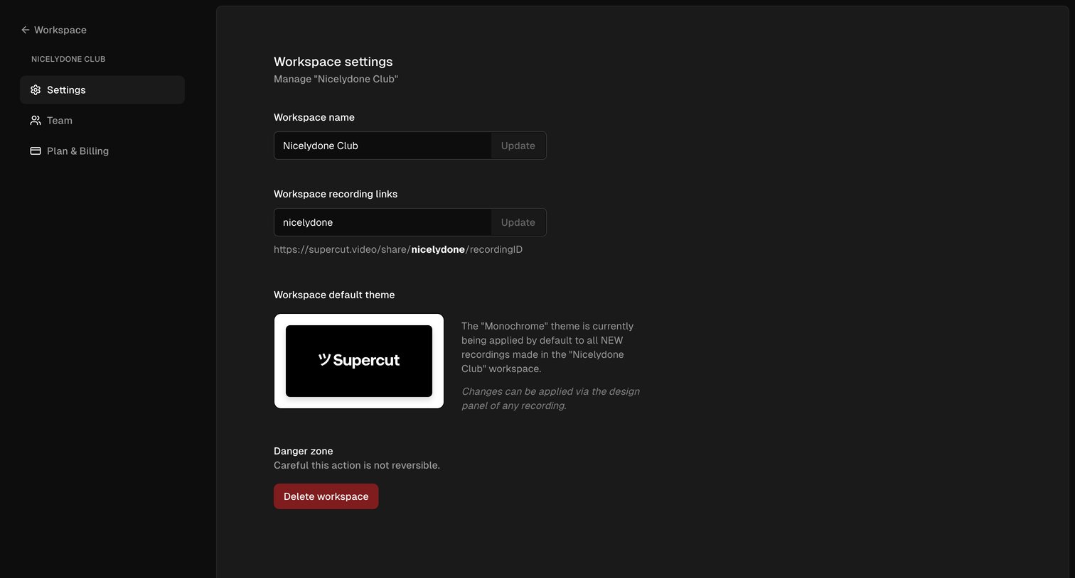 Supercut - ツSupercut screen