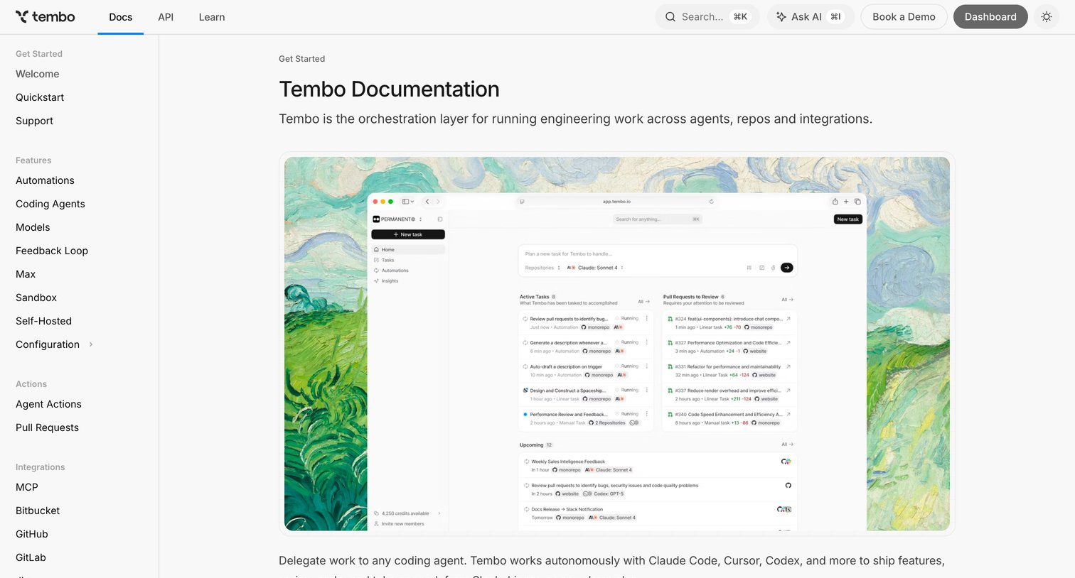 Tembo Documentation from Tembo