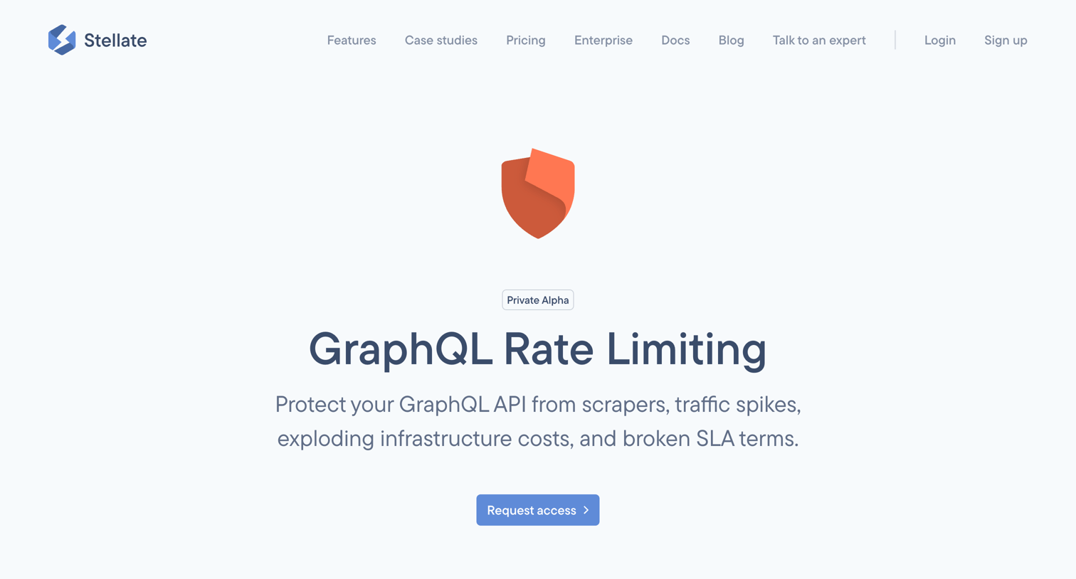 Stellate - GraphQL Rate Limiting screen