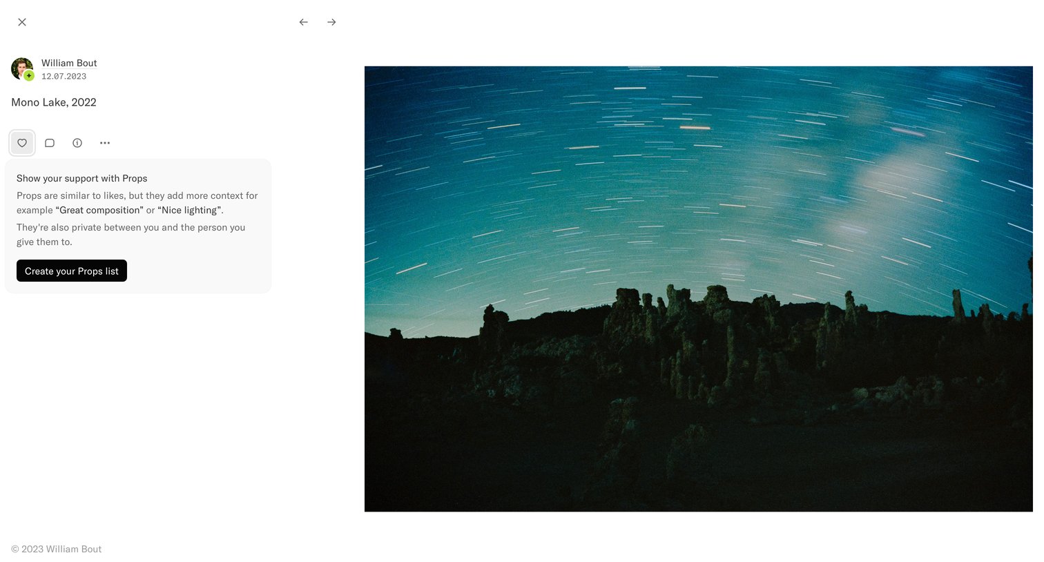 Refrakt - Mono Lake, 2022 by William Bout — Refrakt screen