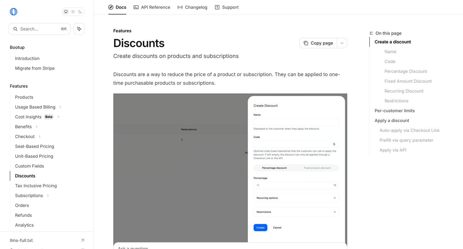 Polar - Discounts - Polar screen