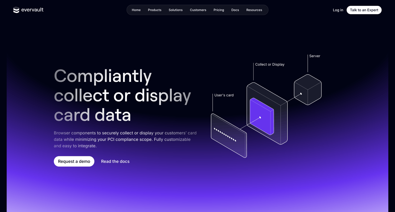 Evervault - UI Components — Evervault screen