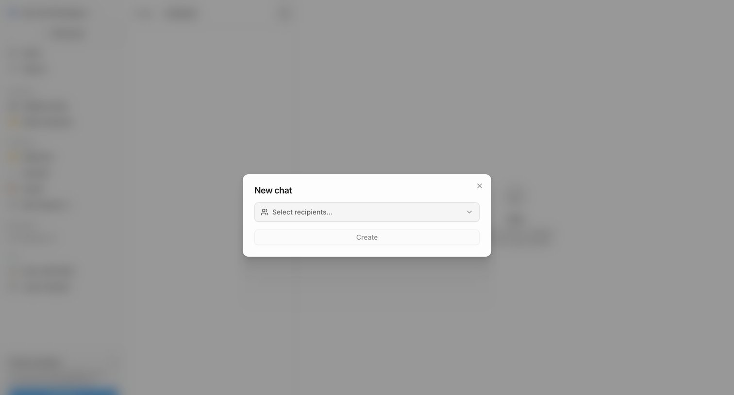 Cushion - app.cushion.so/my-test-worskpace/messages?inbox=true screen