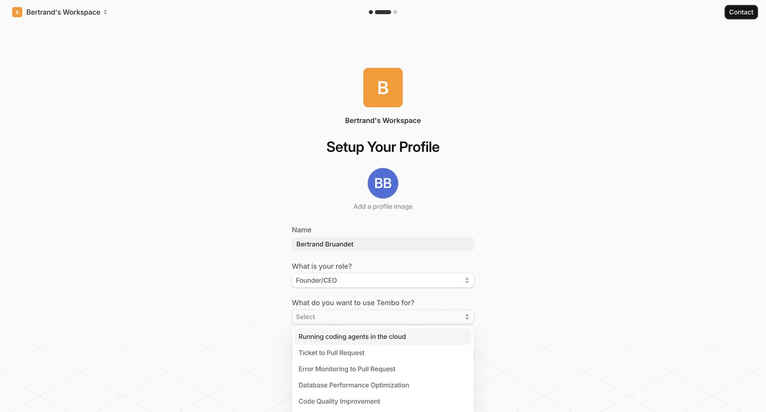 Profile — Tembo from Tembo