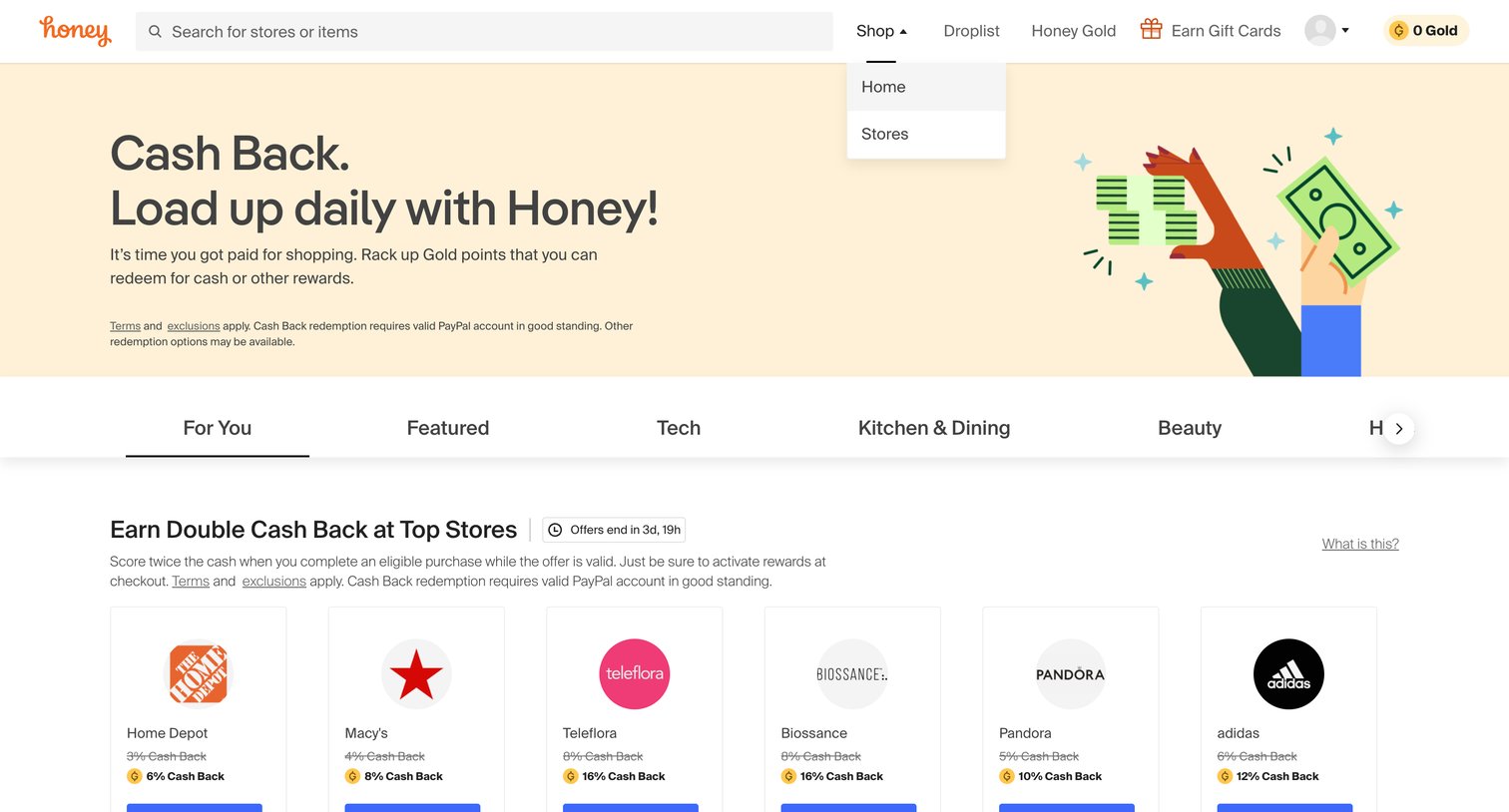 Honey - My Explore | Honey screen