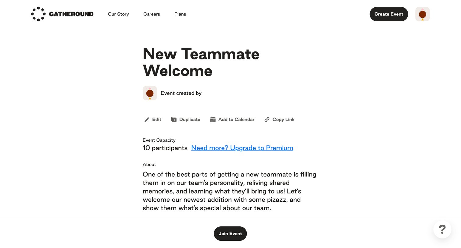 Gatheround - Gatheround — A better way to bring your people together screen