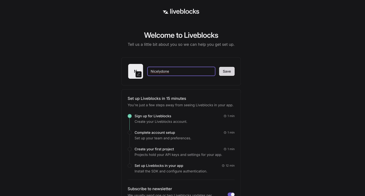 Welcome to Liveblocks from Liveblocks