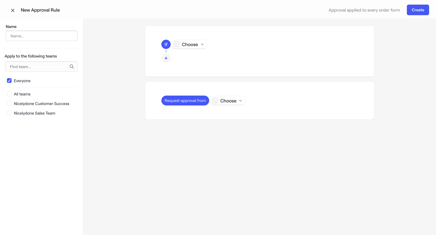 Dock - Approval Rules · Dock · Settings screen
