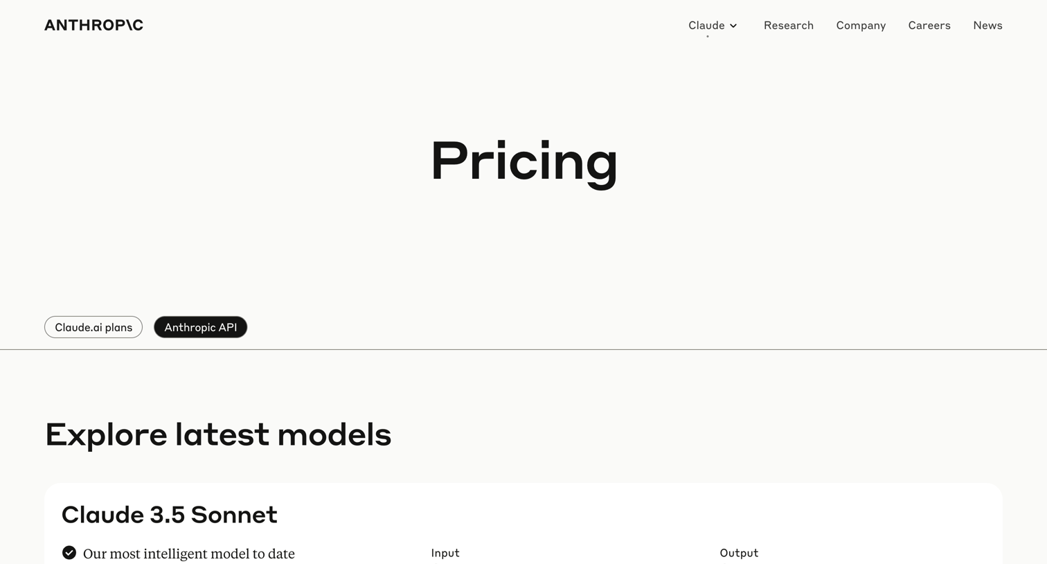Anthropic - Pricing | Anthropic screen