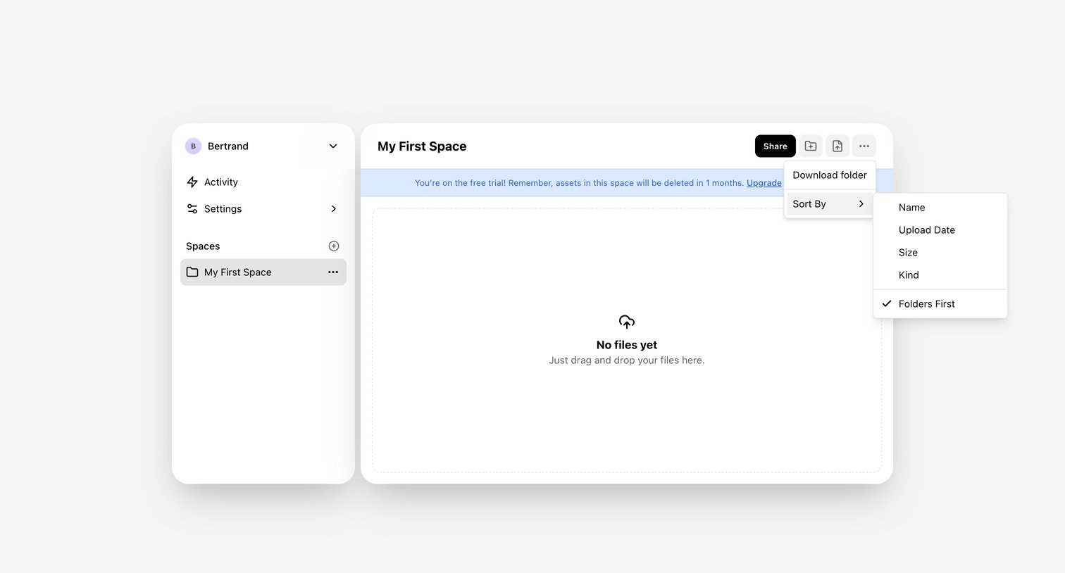 Shuttle - Shuttle – Your files. Your rules. screen