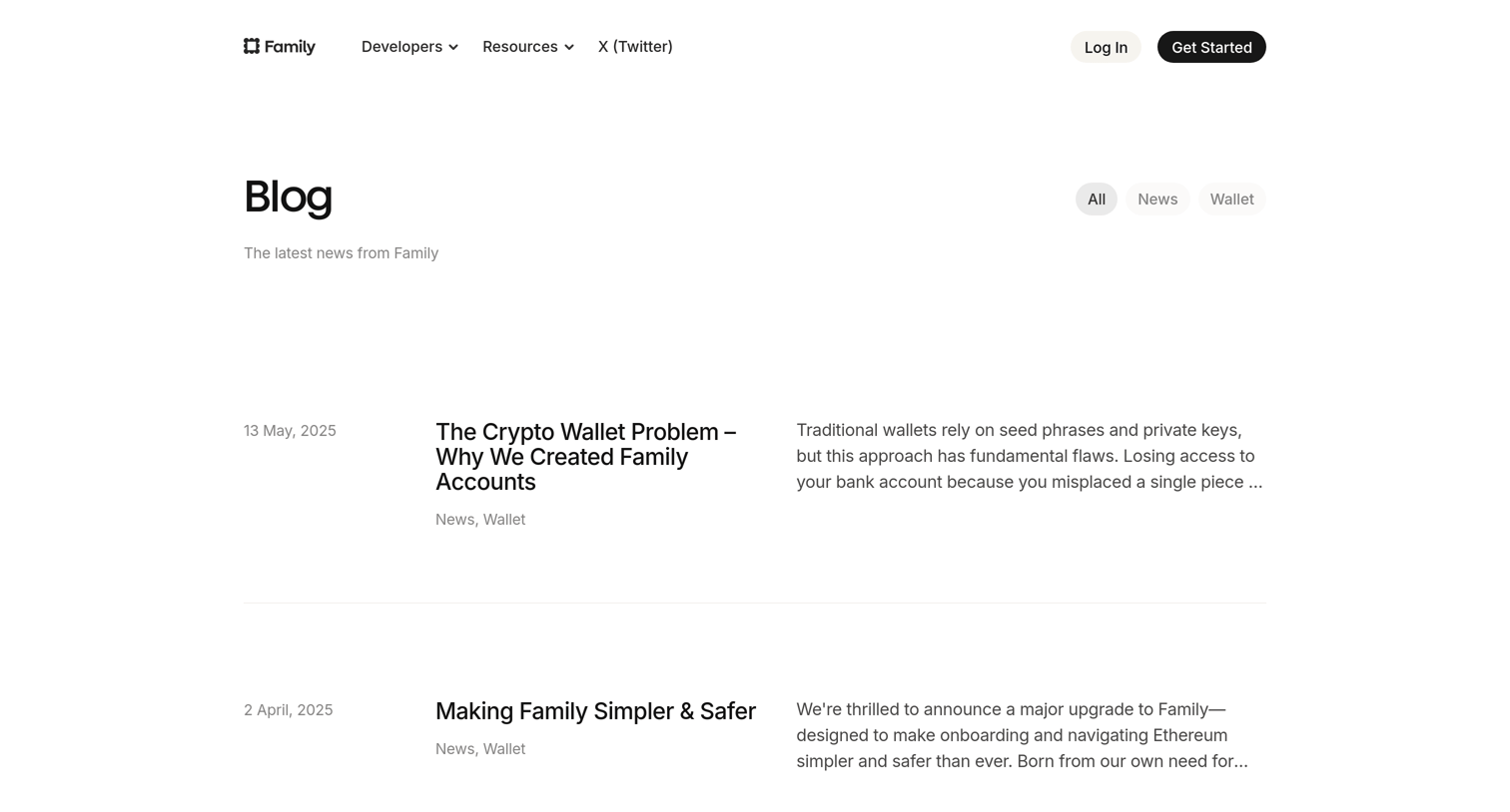 Family - Blog | Family screen