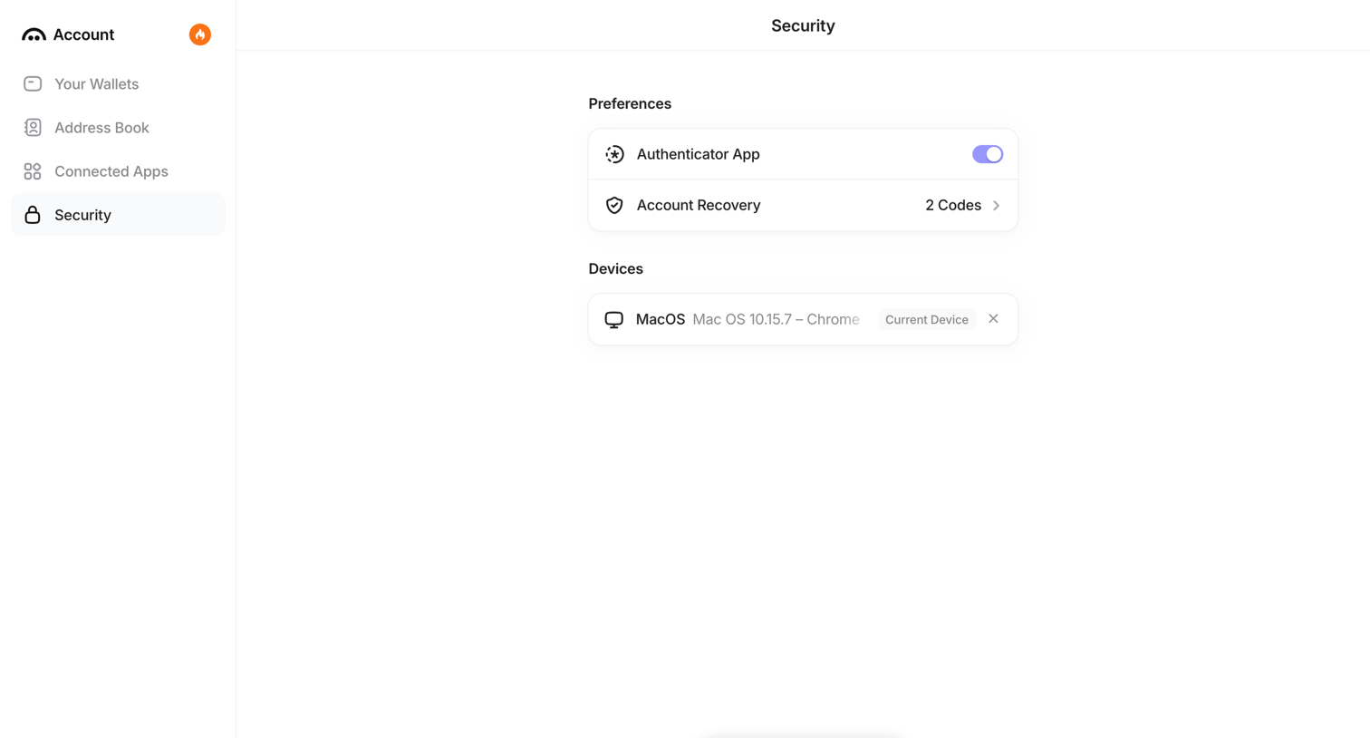 Aave Account from Family