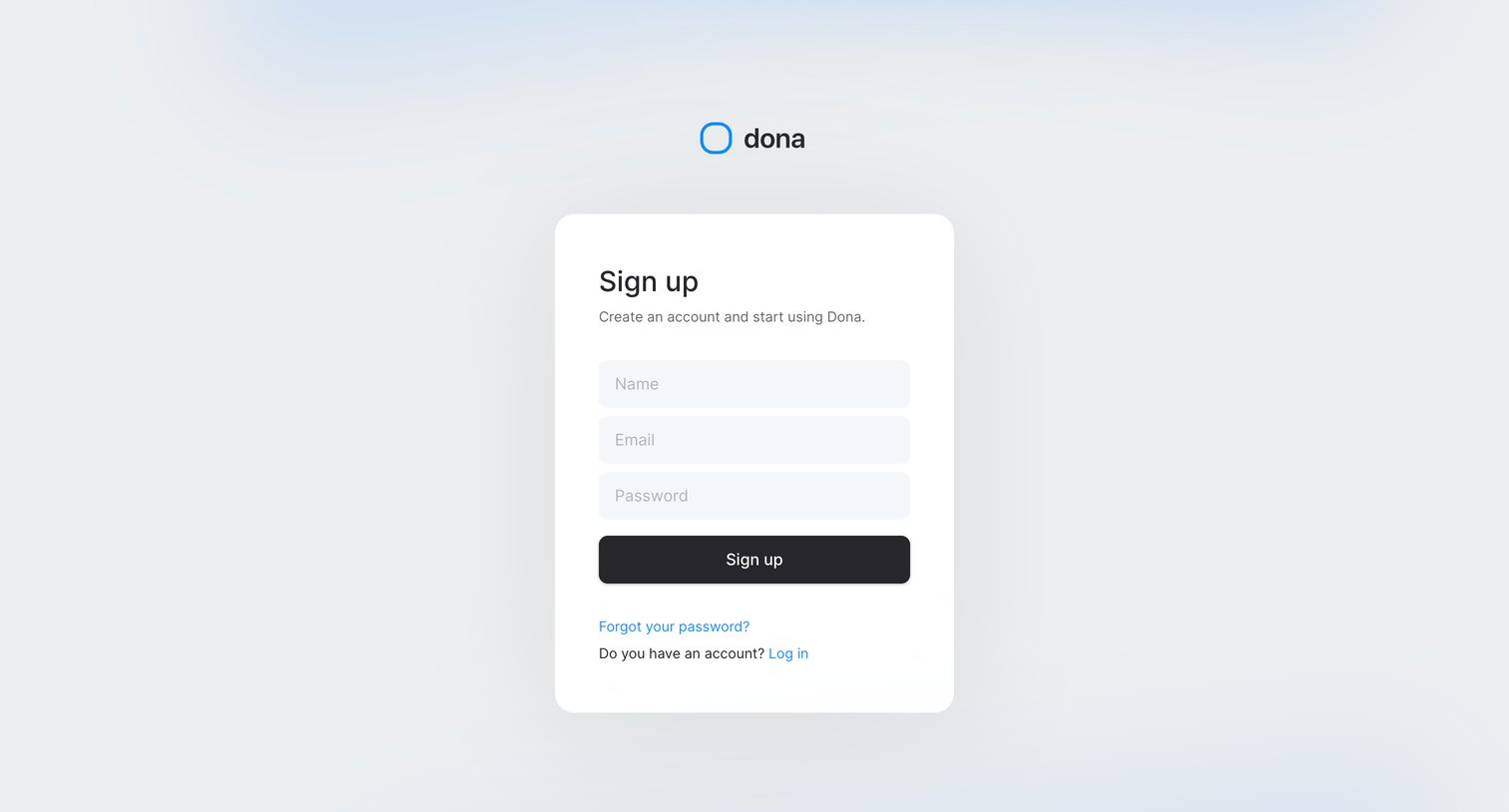 Dona screen