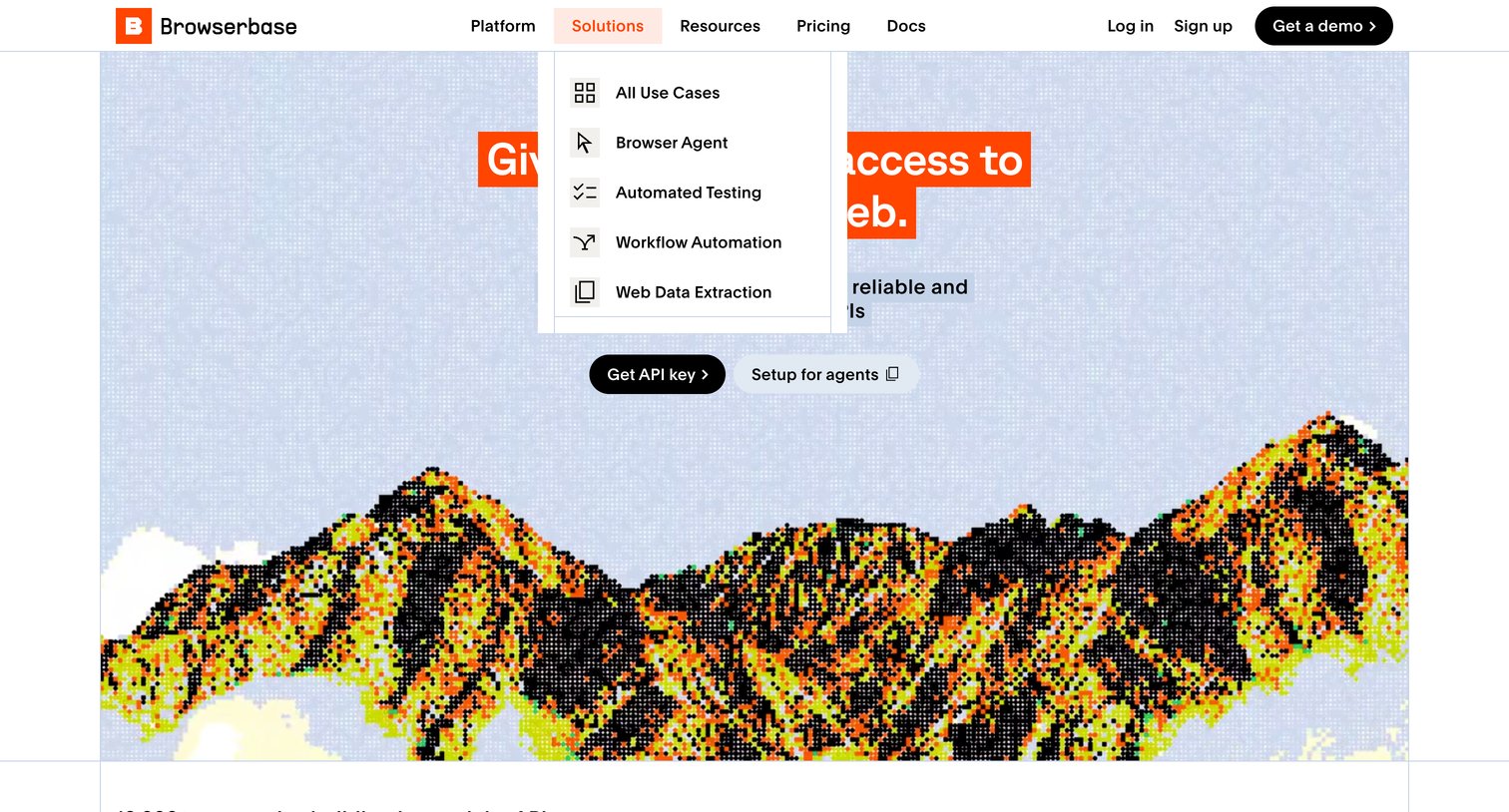 Browserbase screen