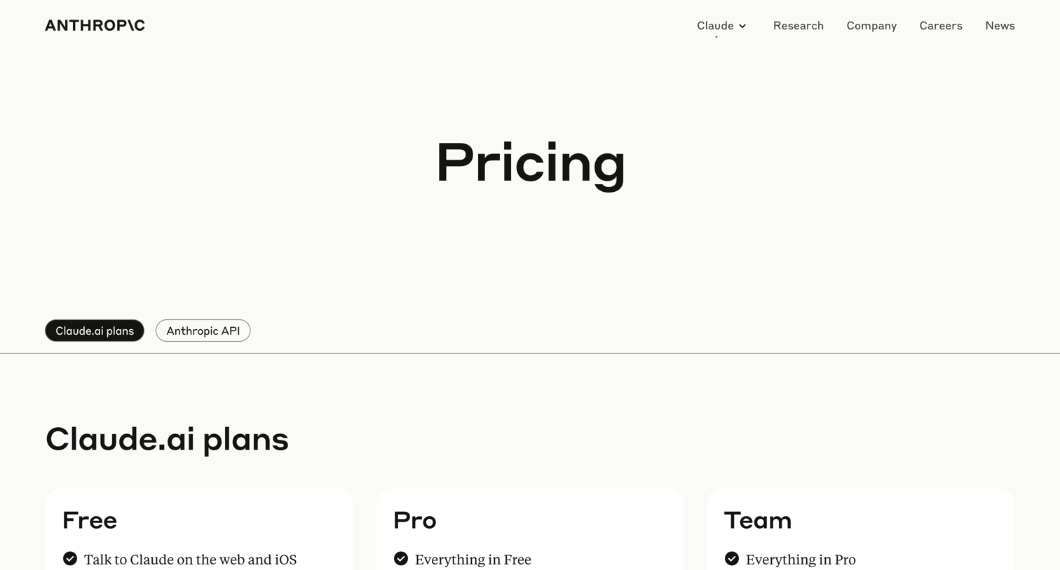 Anthropic - Pricing | Anthropic screen