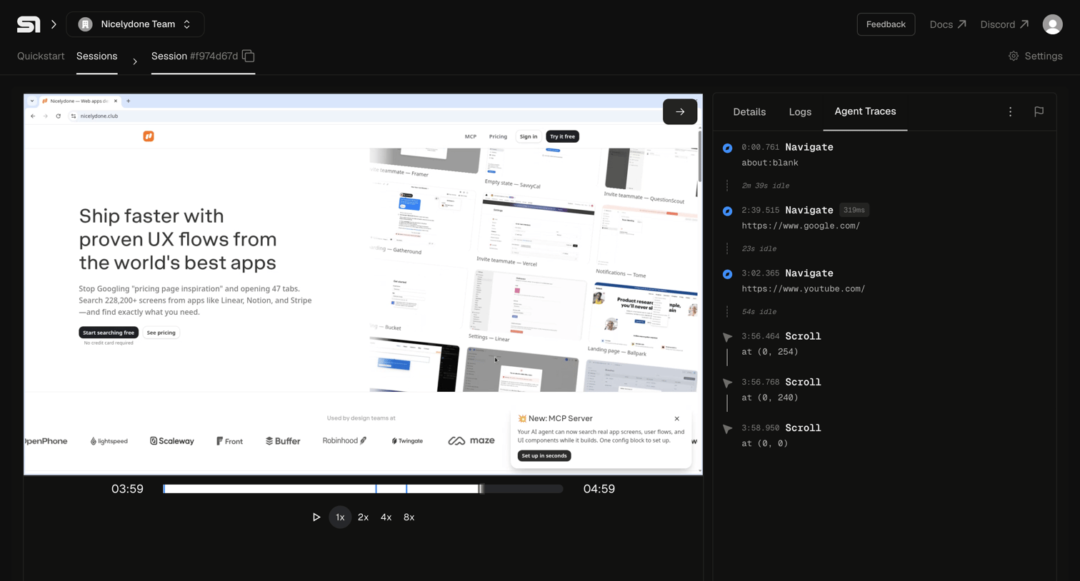 Steel - Steel | Open-source Headless Browser API screen