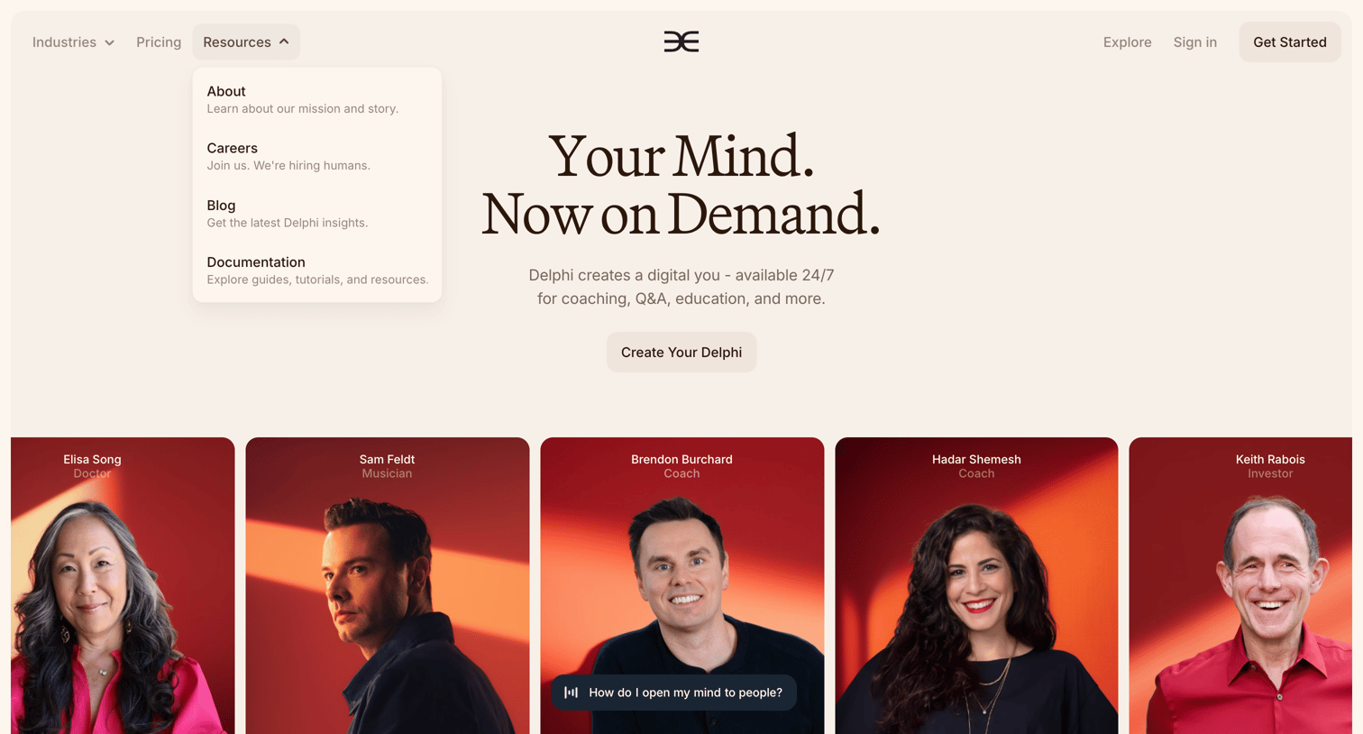 Delphi - Delphi | Scale Your Insight. Stay Focused on What Matters. screen