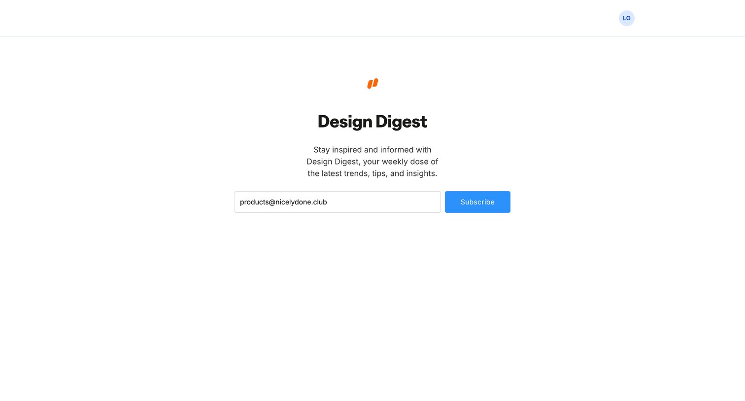 Kajabi - Design Digest screen