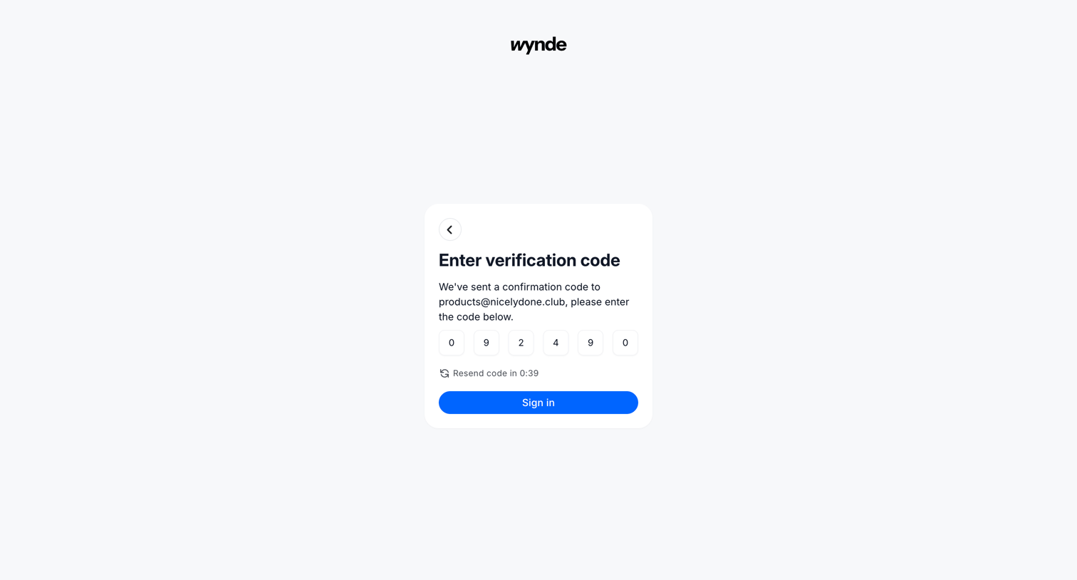 Wynde screen