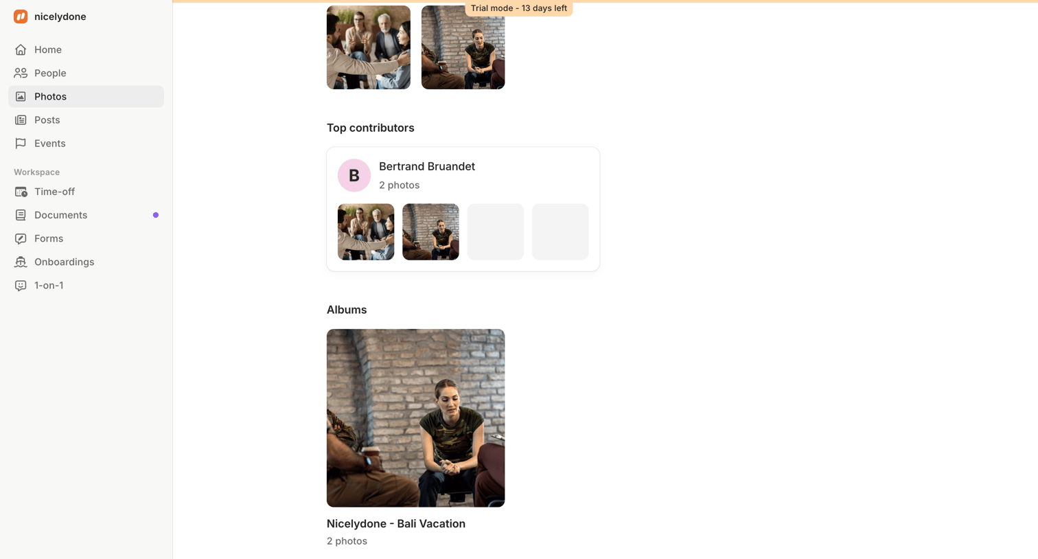 Aboard - Photos | Aboard screen