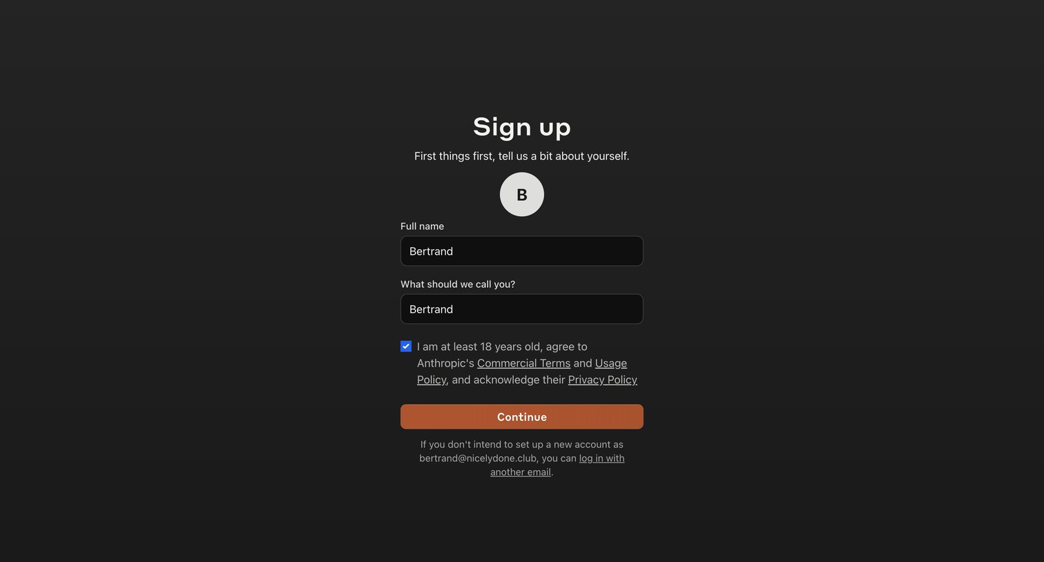 Anthropic - Anthropic Console screen