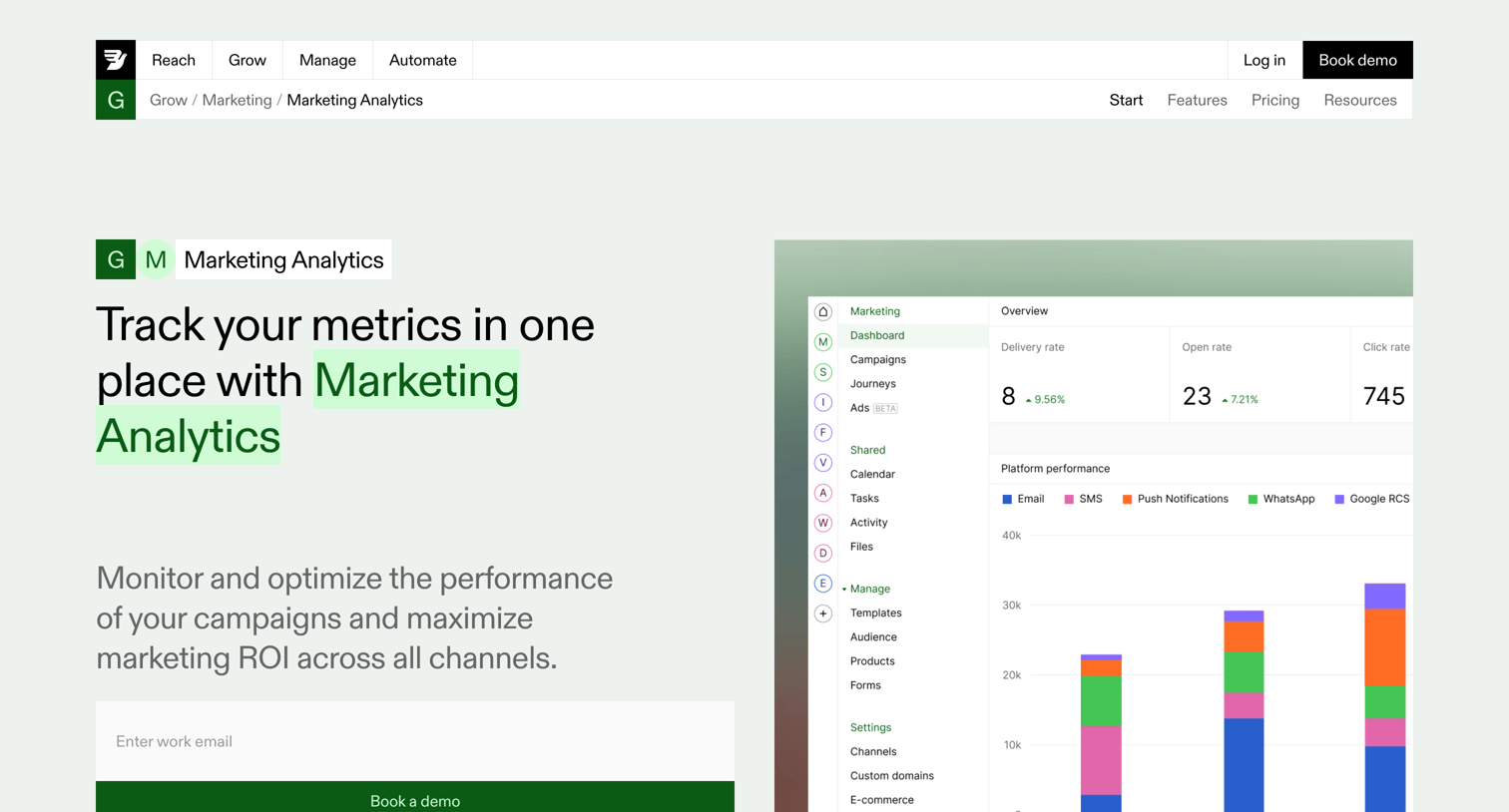 Bird - AI-Powered Marketing Analytics for Smarter Campaigns screen