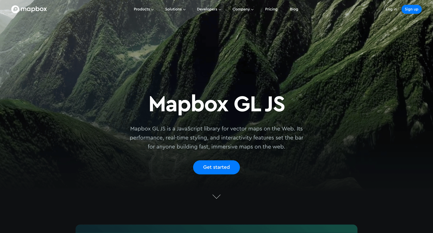 Mapbox - Mapbox GLJS screen