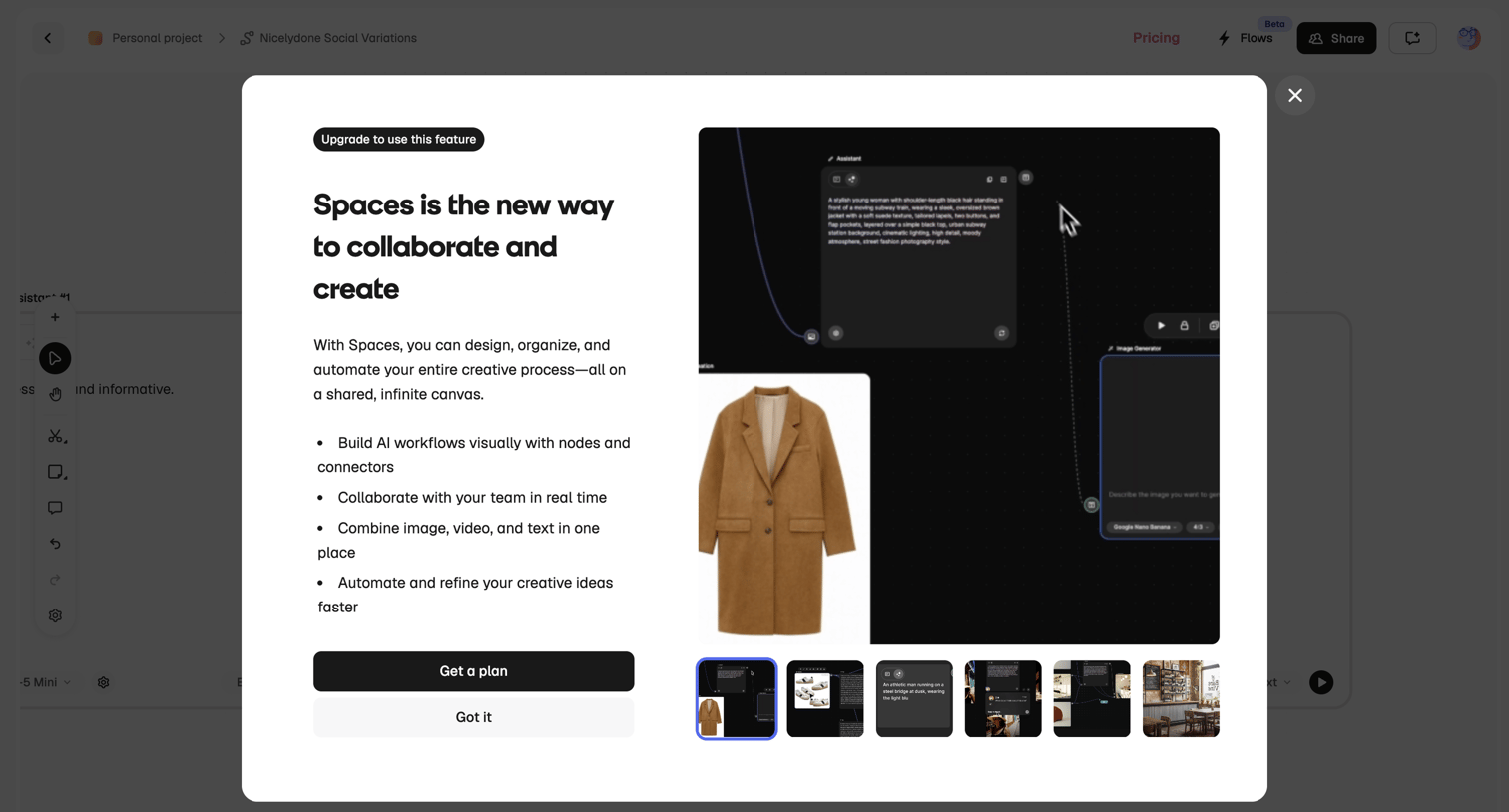 Magnific - Nicelydone Social Variations - Spaces | Magnific AI screen