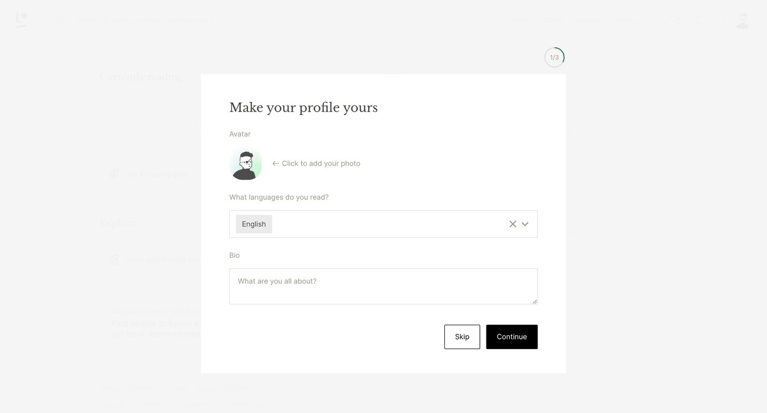 Literal - Literal.club | Track your reading and discover new books screen