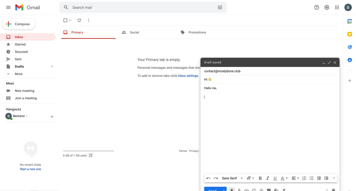 Google Mail - Inbox - nicelydoneproducts@gmail.com - Gmail screen