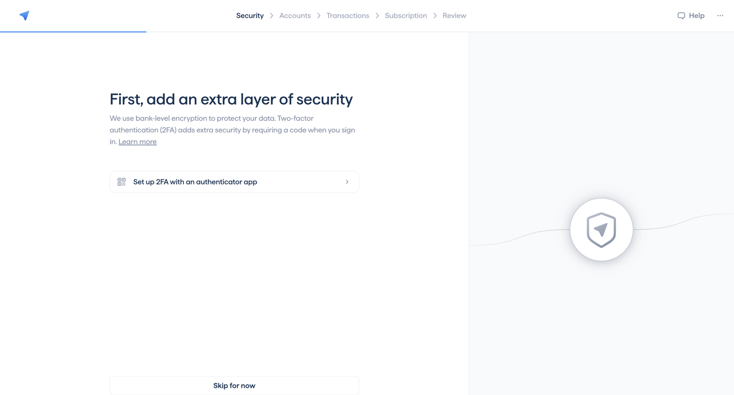 Copilot - Copilot Money | Onboarding screen