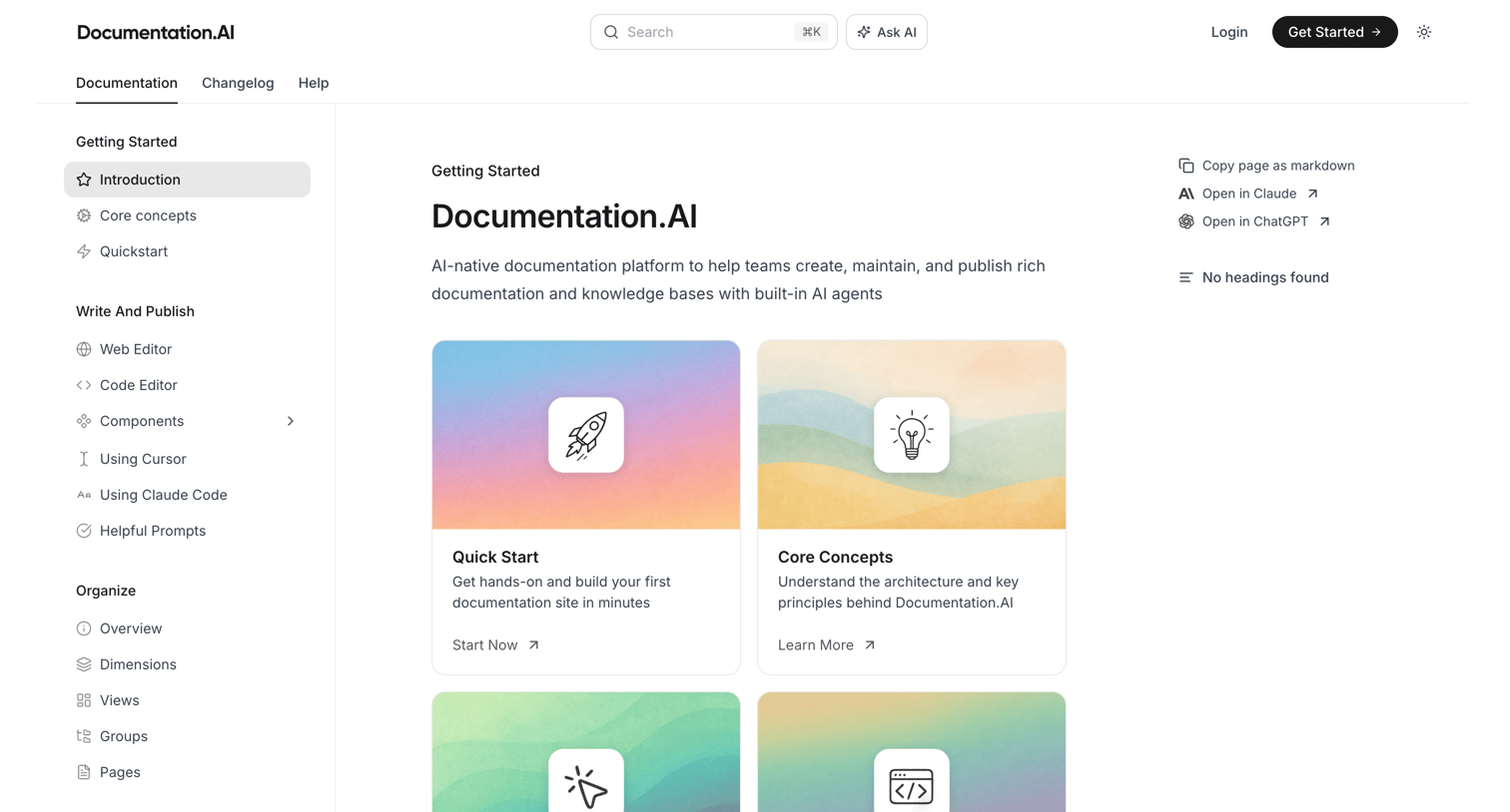 Documentation.AI - Documentation.AI - Documentation.AI screen
