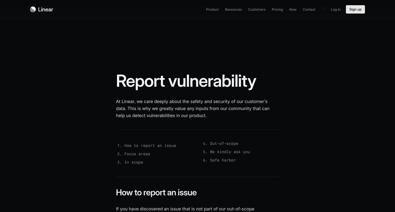 Linear - Security – Linear screen