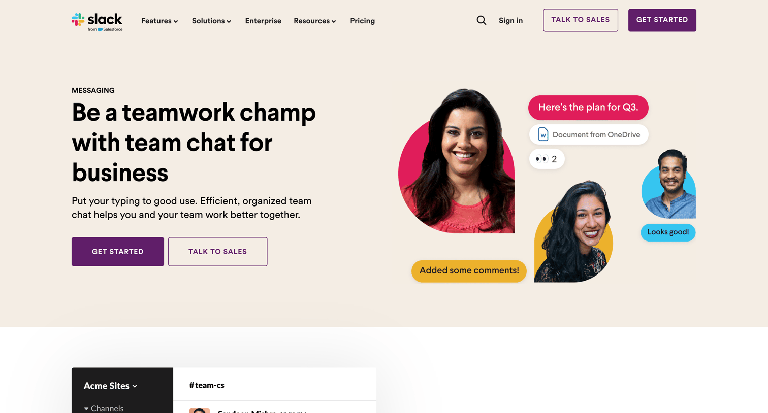 Slack - Slack Team Chat and Team Messaging App screen