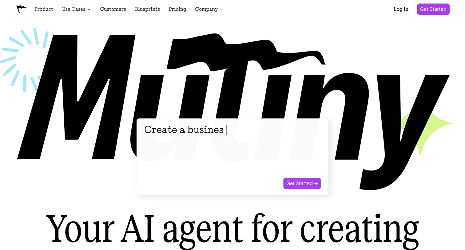 Mutiny Your AI agent for creating anything customer facing. from Mutinyhq