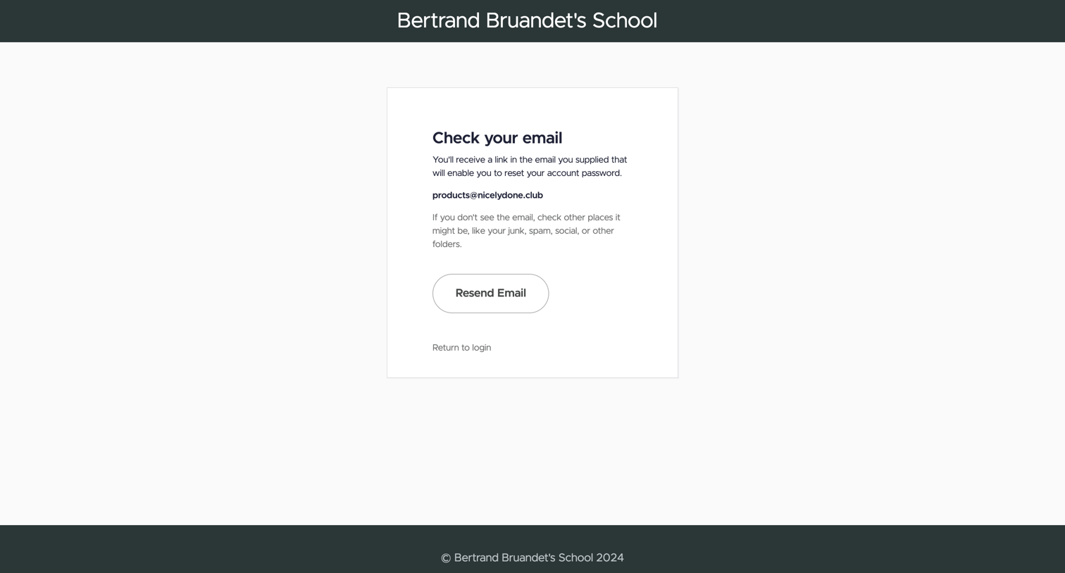 Teachable - Bertrand Bruandets School screen