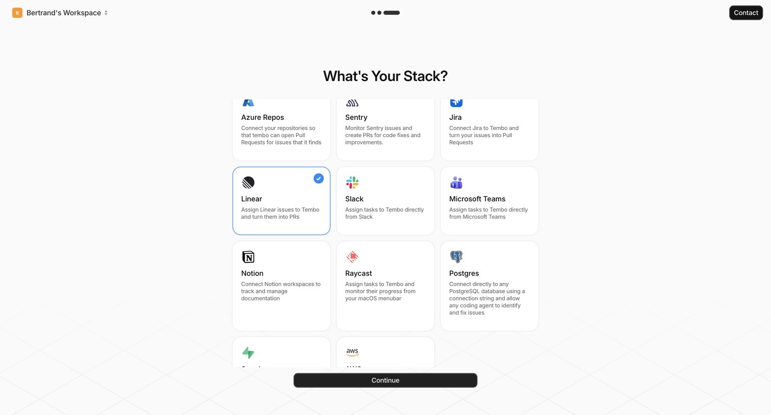 Stack — Tembo from Tembo