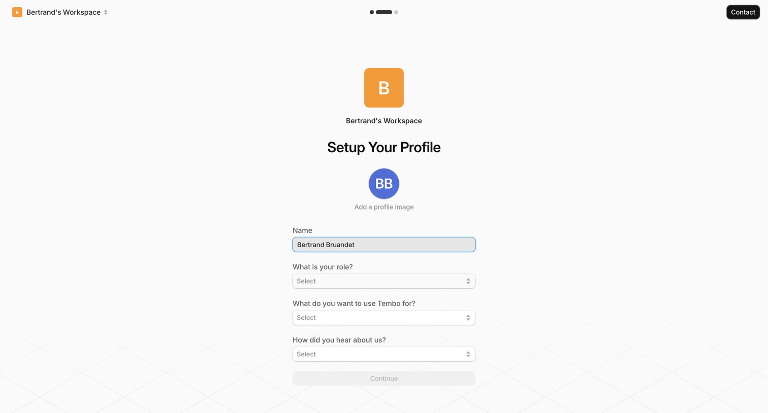 Profile — Tembo from Tembo