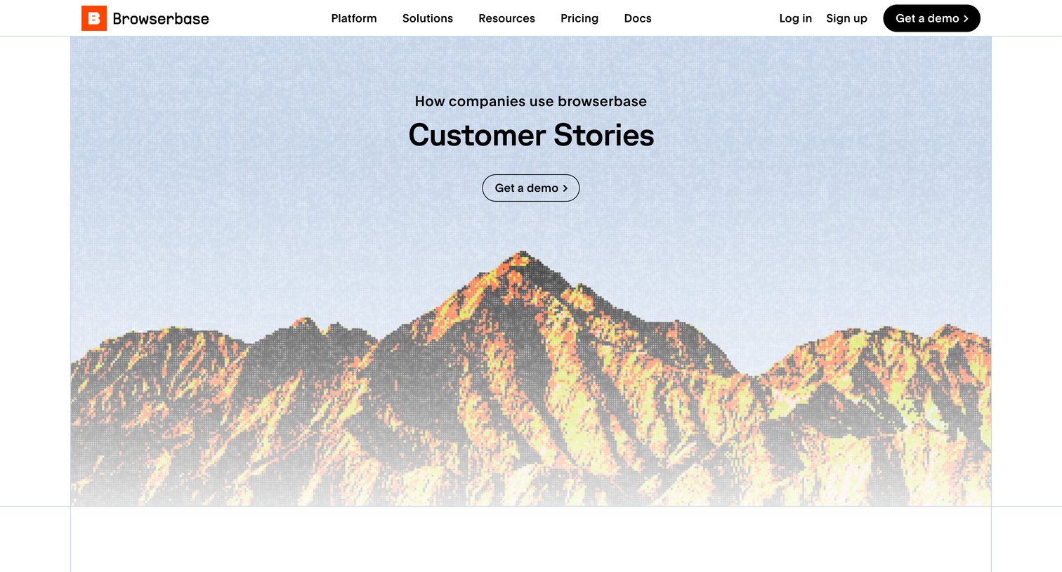 Browserbase - Browserbase customer stories Browserbase screen