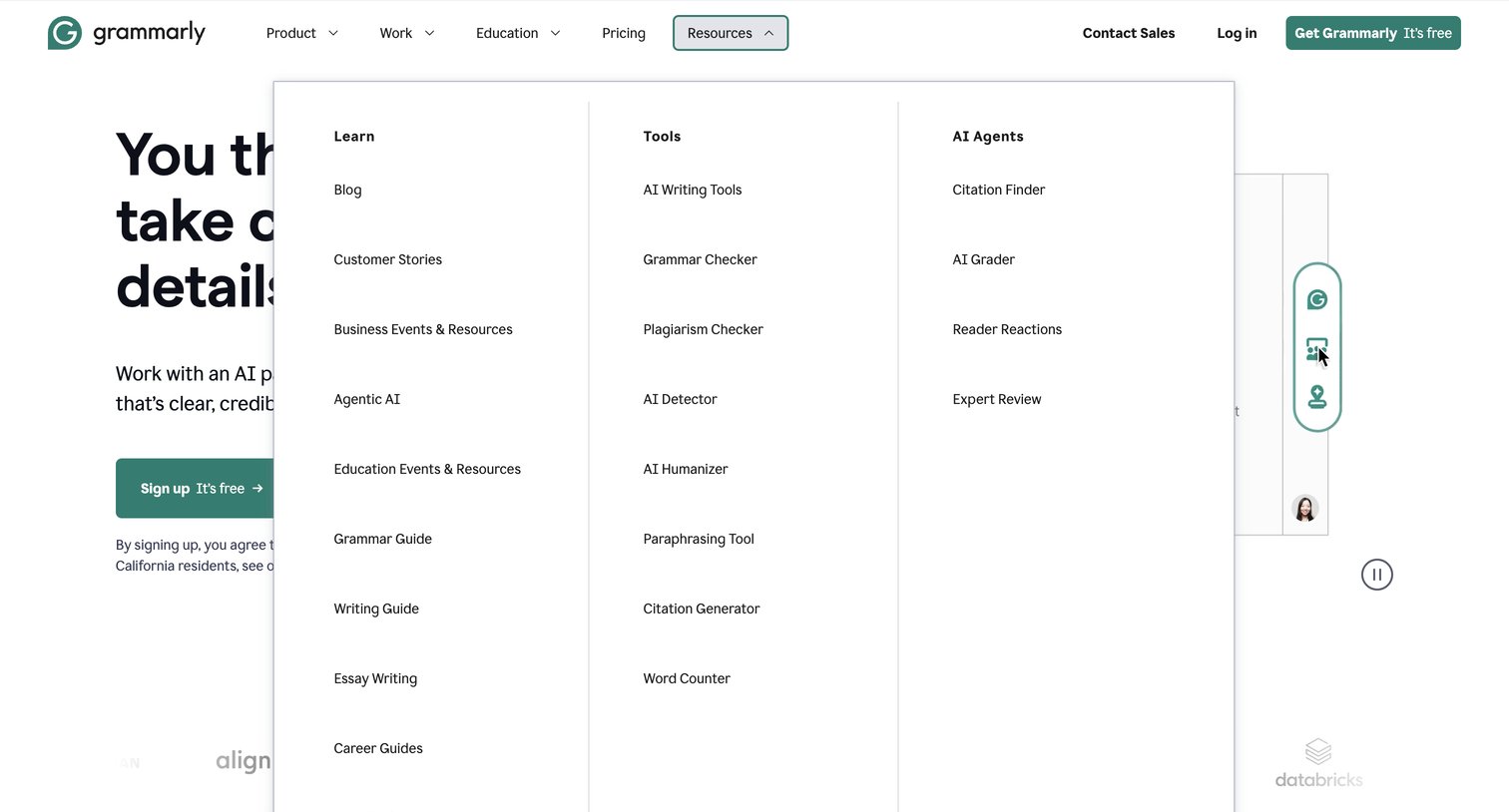 Grammarly - Grammarly Free AI Writing Assistance screen