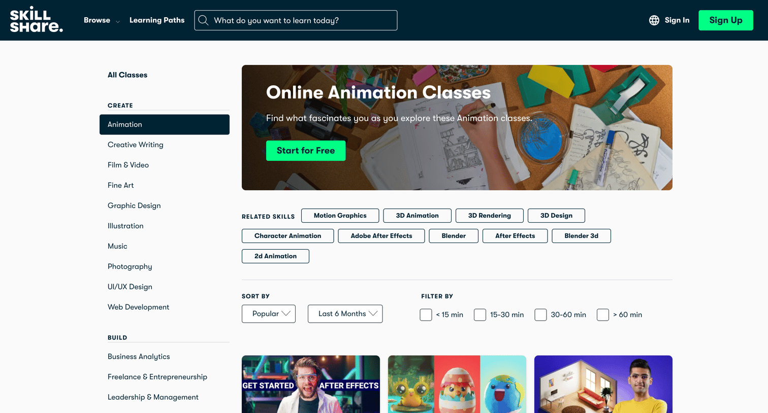 Animation Classes Online | Skillshare from Skillshare