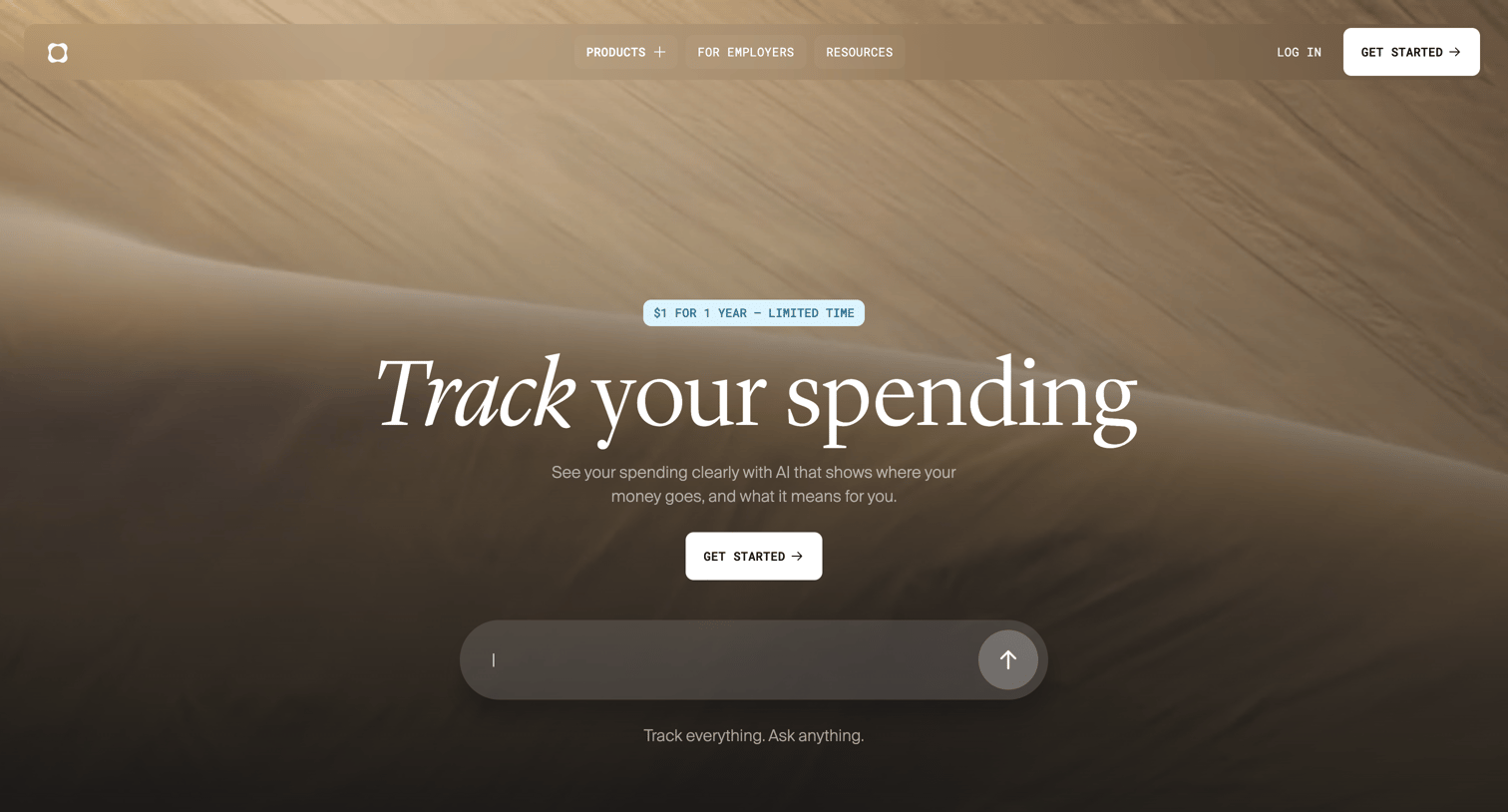 Origin Financial - AI Budgeting & Spend Tracking | Origin Financial screen