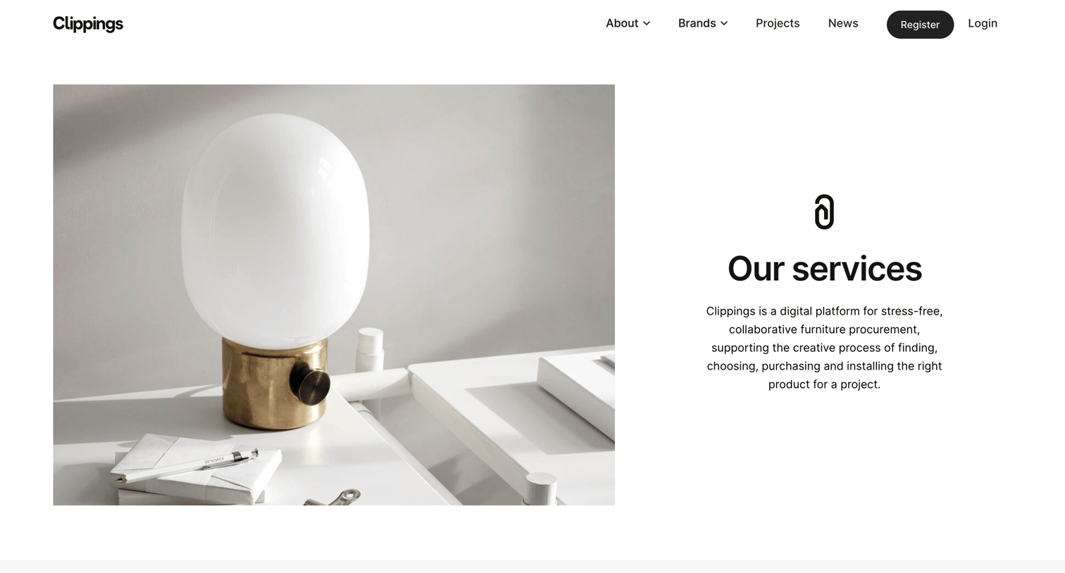 Clippings - Clippings – Furniture Procurement Services screen