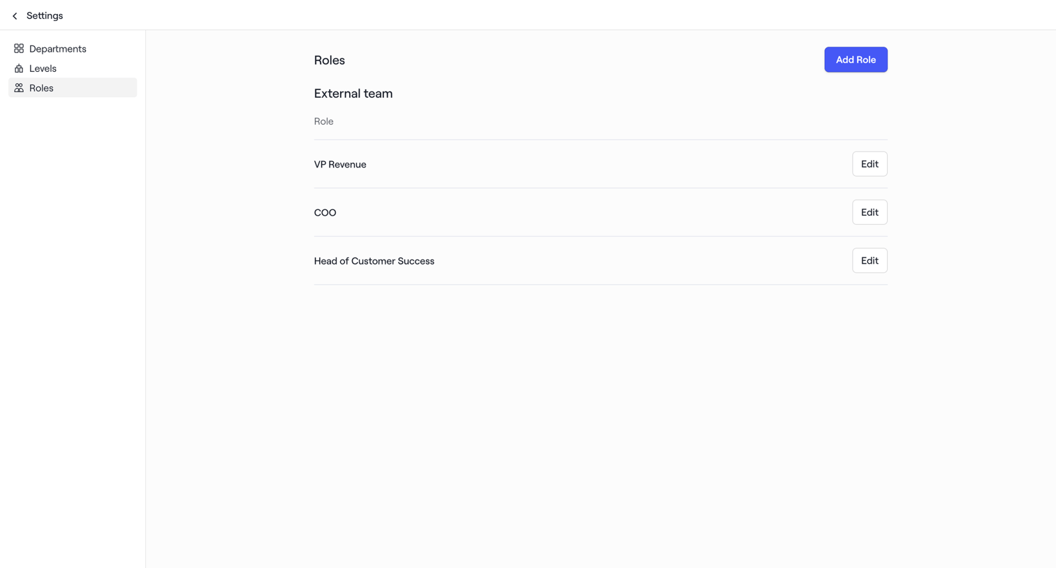 Dock - Account Maps · Settings screen